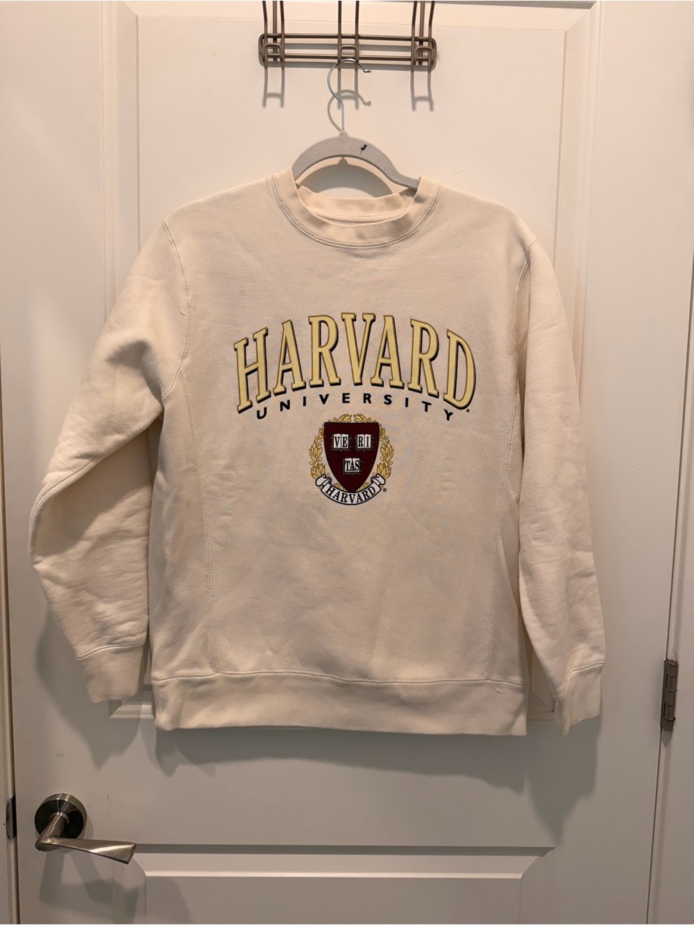 Ouray Harvard University
Crewneck Sweatshirt Cream Size S Women